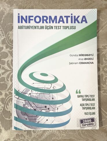 informatika test toplusu dim: İnformatika abitruyentler ucun tedt toplusu Gunduz Mirzebeyli 2023