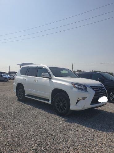 обменяю на машину: Белый внедорожник Lexus GX 460 с черными дисками. Автомобиль