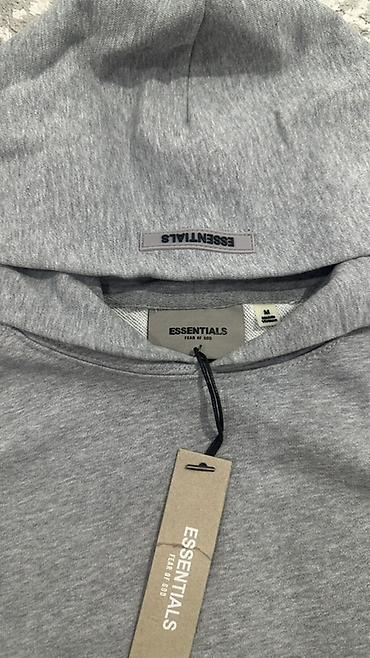 pull and: Худи Essentials Fear of God - Модель: худи с капюшоном и — 3