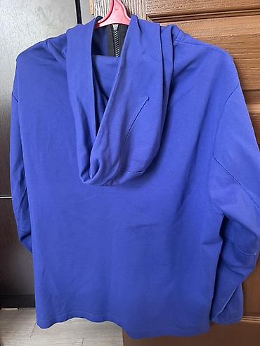 nike tech fleece original: Мужская толстовка, XL, Nike, Б/у, цвет - Синий, Платная доставка — 1
