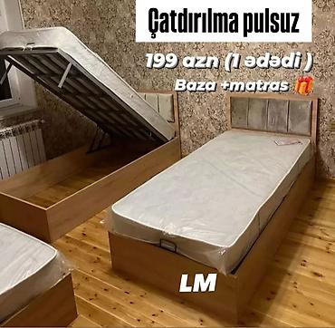 tek neferlik yataq bazali: Təknəfərlik çarpayı, Yeni — 1