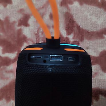 круглый: Портативная Bluetooth-колонка HJM с подсветкой - Компактный — 6
