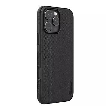 Maske i futrole za telefone: Futrola NILLKIN Super Frost PRO za iPhone 16 Pro (6.3) crna. Uz brzu — 4