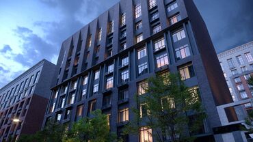 жк нью йорк купить квартиру: 1 комната, 45 м², Элитка, 4 этаж, Дизайнерский ремонт