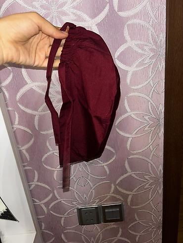 polis qis geyim formasi: YENİDİ! GeyinilMƏYİB Bordo rəngli tibbi forma dəsti 38 razmer - — 3