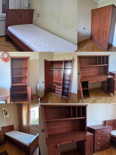 taxt yatag: 2 təknəfərlik çarpayı, Dolab, Termo, Tumba, İşlənmiş