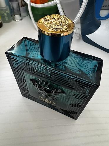Парфюмерия: Versace Eros Parfum — мужской парфюм в фирменном изумрудно‑бирюзовом — 2