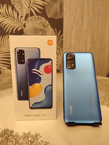 redmi pad: Redmi Note 11S, 128 GB, rəng - Göy, Barmaq izi, İki sim kartlı, Face ID — 3