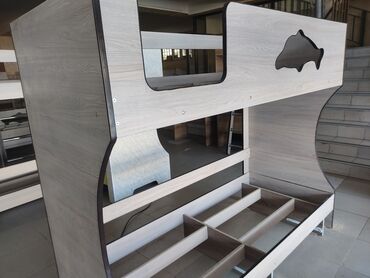 Детские односпальные кровати: Детская односпальная кровать, Новый, Для девочки, Для мальчика, С матрасом, ДСП, Бесплатная доставка — 5