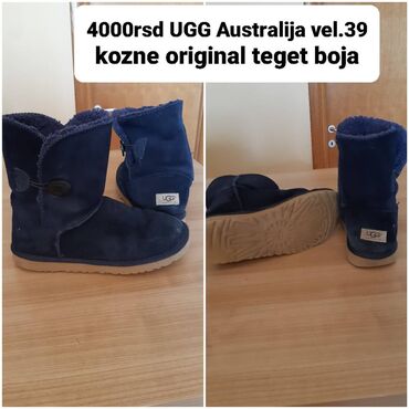 gde kupiti ugg čizme u beogradu: Ugg čizme, bоја - Crna, 39