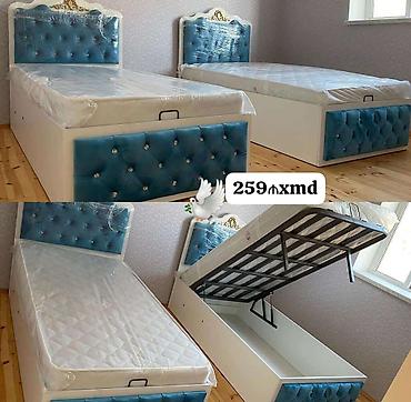 Çarpayılar: Yeni, Təknəfərlik çarpayı, Bazalı, Matras ilə — 1
