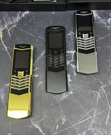 Уюлдук телефондор жана аксессуарлар: Vertu Aster, Жаңы, < 2 ГБ, түсү - Кара, 1 SIM — 4
