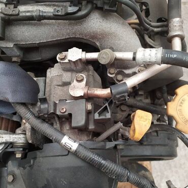 Стабилизаторы и детали стабилизаторов: Компрессор кондиционера Subaru Outback BP9 2500 2003 (б/у) ДВИГАТЕЛЬ /
