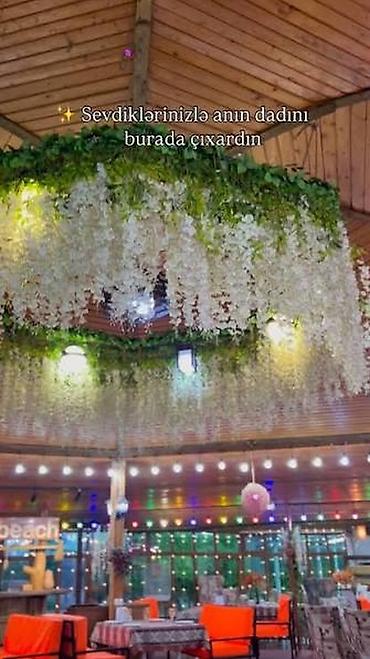eglence is ilanlari: Salam. Af Beach ailevi restorana oficianr bey ve xanim namuzedler — 2
