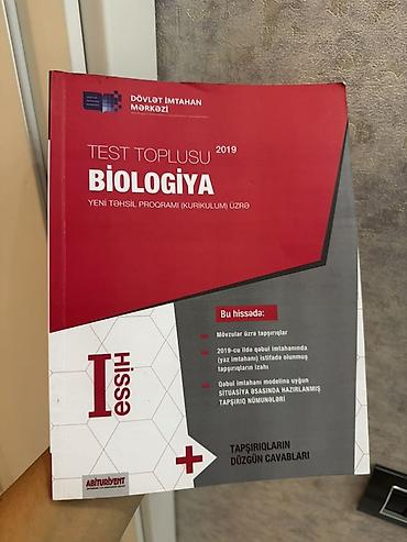 Testlər: Məhsul: “Test Toplusu – Biologiya (I hissə), 2019” — 1