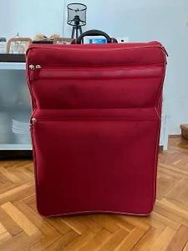 Putni koferi i torbe: Veliki crveni kofer na točkiće – Stratic - Brend: Stratic (logo na — 4