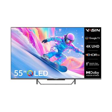 Телевизоры: Продается телевизор YASIN 55Q90 QLED 140 см 55" 4k- технология