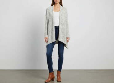 sweter z odkrytymi ramionami zara: BYoung, Kardigan damski, rozmiar One size