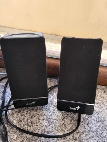 Modemlər və şəbəkə avadanlıqları: Genius simli kompüter akustikası – 2.0 masaüstü kolon dəsti - Brend