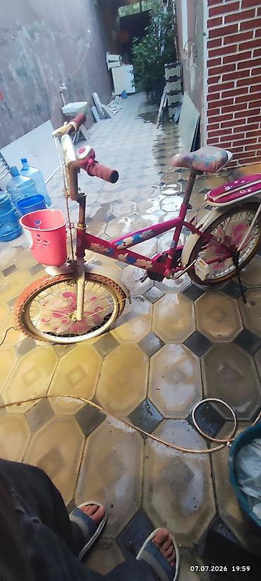 Uşaq velosipedləri: İşlənmiş İki təkərli Uşaq velosipedi Velocruz, 16", sürətlərin sayı: 1, Ünvandan götürmə — 6