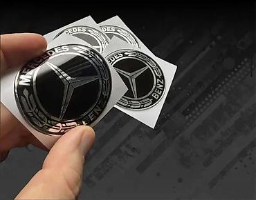 auto otpad becej: Mercedes Benz 3D Stikeri za felne -Nalepnice za felne - 2479 📌 Opis — 5