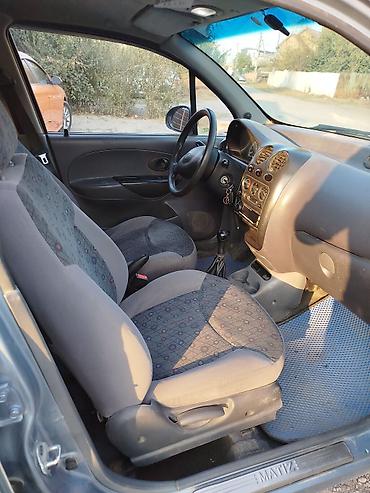 Унаа сатуу: Daewoo Matiz: 2010 г., 0.8 л, Кол менен иштөөчү, Бензин, Хетчбек — 4