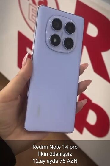 айфон 15 про макс бу цена: Xiaomi Redmi Note 14 Pro, rəng - Bənövşəyi, 
 Hissə-hissə ödəniş