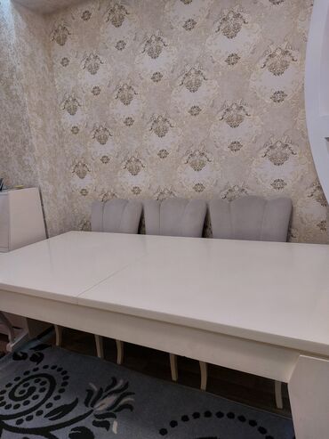 stul taxta: Гостиный стол, Б/у, Раскладной, Прямоугольный стол, Турция