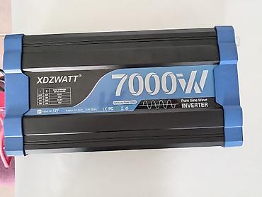 7000 Watliq invertor satiram. Tam sinusdu. 12 Voltu 220 Volta ceviren lalafo.az -da 7000 Watliq invertor satiram. Tam sinusdu. 12 Voltu 220 Volta ceviren
