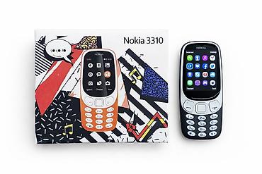 music player: Nokia 3310, rəng - Göy, Düyməli — 1
