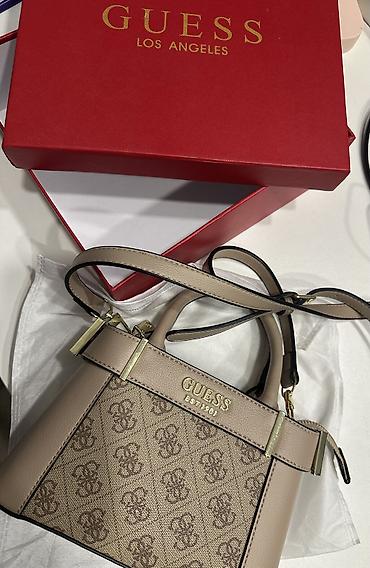 Çantalar: Guess mini əl çantası Brandluxdan 70’e alinib hec ishlenmeuib! — 5