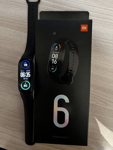 ми бенд 9 цена в бишкеке: Часы -фитнес браслеты Xiaomi Mi band 6,в отличном состоянии,экран