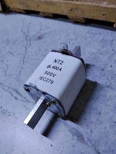 Трансформатор үчүн сактагычтар: Плавкая вставка NT2 gL 400A, 500V (IEC 279) - Тип: силовой — 2