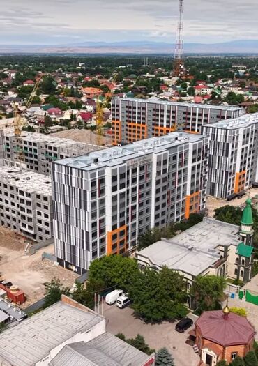 арча белик квартира: 2 комнаты, 48 м², Элитка, 2 этаж, ПСО (под самоотделку)