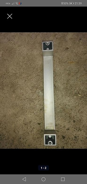 nogari za stolice: Aluminijumska nogica/stopa za nameštaj - Materijal: aluminijum — 2