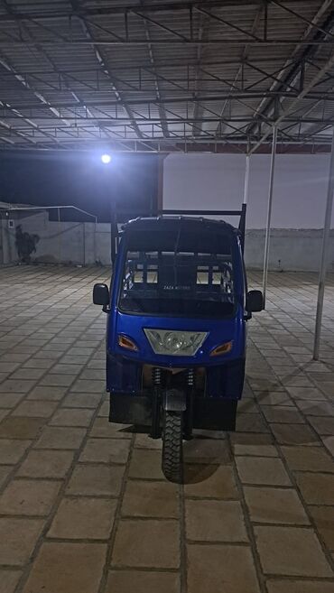 qazel turbo az: Yükdaşıma üçün üçtəkərli mini pikap – ZAZA Motors markalı, mavi rəng
