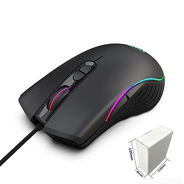 expert: Игровая мышь HXSJ A867 - RGB-подсветка, 0 DPI, высококачественный — 6