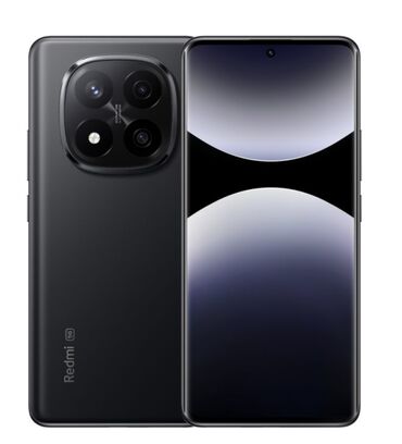 мобильные телефоны леново: Redmi, Redmi Note 14 Pro Plus, Новый, 256 ГБ, цвет - Черный