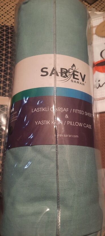 Yataq dəstləri: Saref firmasinin saten prostin ve baliw uzleri.rezinlidi.220×200razm