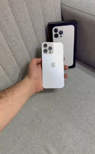 ноутбук в баку: IPhone 13 Pro, 128 GB, White Titanium, Zəmanət, Face ID, Sənədlərlə