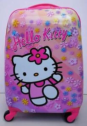 Putni koferi i torbe: Hello Kitty set kofera – 2 kom - Dizajn: Roze, sa Hello Kitty motivom — 26