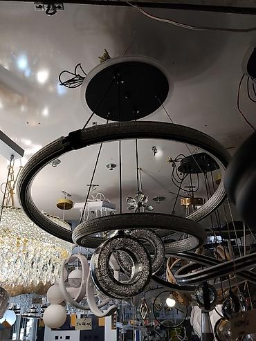 led люстры: Современная подвесная светодиодная люстра с кольцами - Дизайн — 2