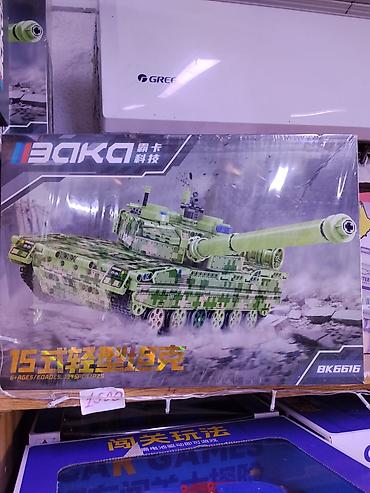 Конструктор танка BAKA BK6616 - Тематика: военная техника — танк в
