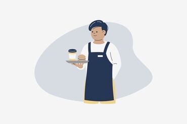 Официанты: Требуется Официант Менее года опыта, Оплата Ежедневно