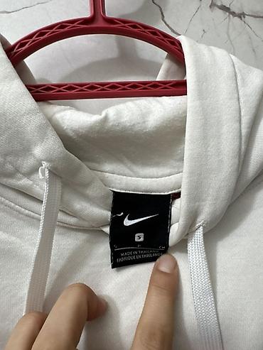 tech flecee nike: Худи Nike, размер S - Цвет: молочный/белый - Классический крой с — 2
