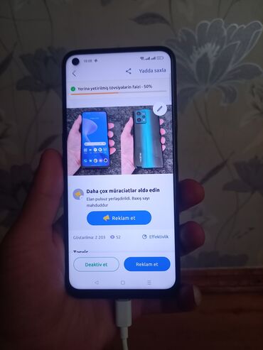 infinix note 40 pro qiymeti: Realme 9 Pro, 128 GB, Barmaq izi