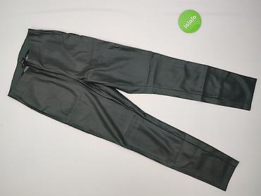 ledy: Lindex, Legginsy Ze skóry ekologicznej damskie, rozmiar M — 2