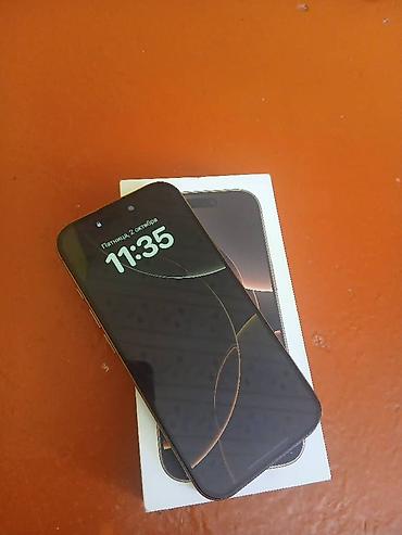Уюлдук телефондор жана аксессуарлар: IPhone 16 Pro, Колдонулган, 256 ГБ, Куту, 90 % — 2