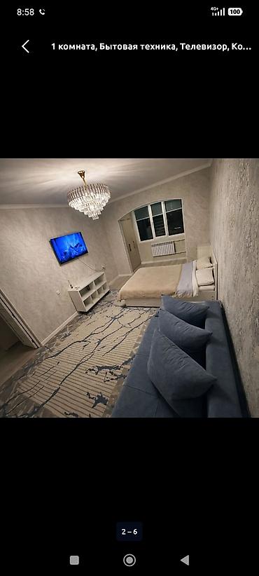 Посуточная аренда квартир: 1 комната, Душевая кабина, Постельное белье, Кондиционер — 13