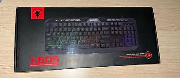 asus tuf dash: JEDEL Gaming K505 – rəngli işıqlanmalı oyun klaviaturası - Model — 1